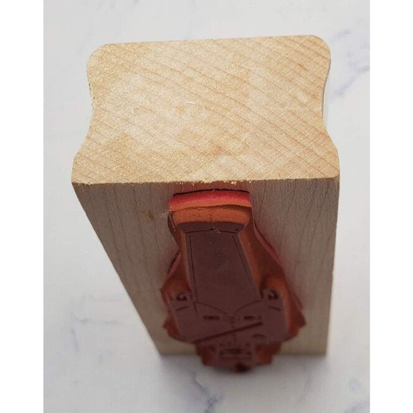 Soldier Boy Posh Impressions Toy Soldier Wood Mounted Rubber Stamp Z175 - Picture 2 of 7